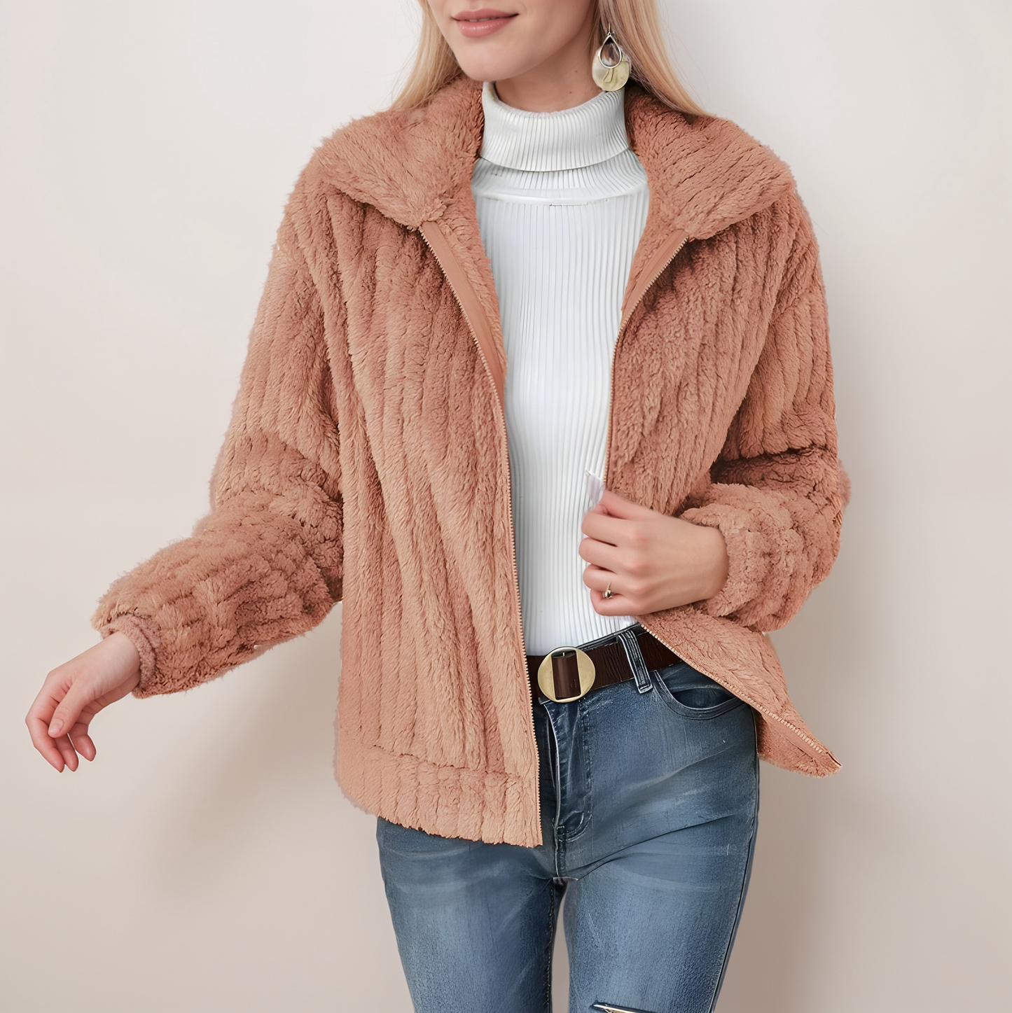 Fiona Luxe Faux Fur Jacket