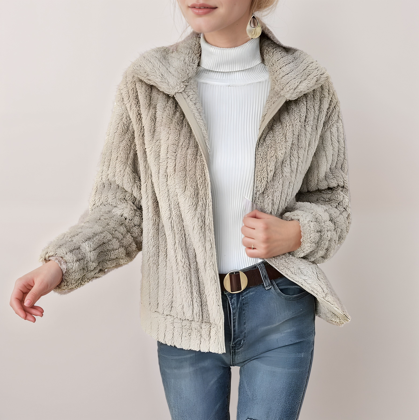 Fiona Luxe Faux Fur Jacket