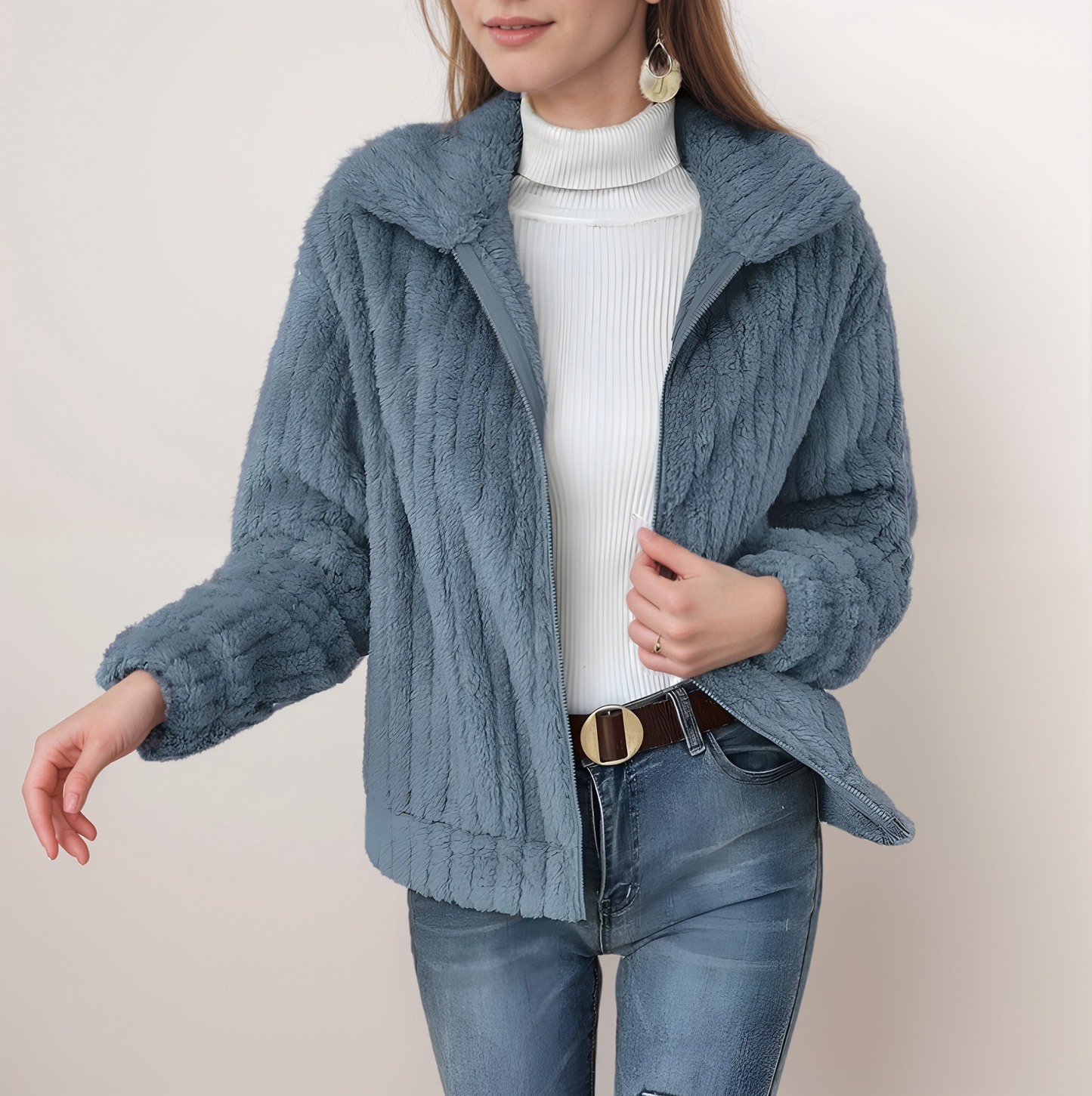 Fiona Luxe Faux Fur Jacket